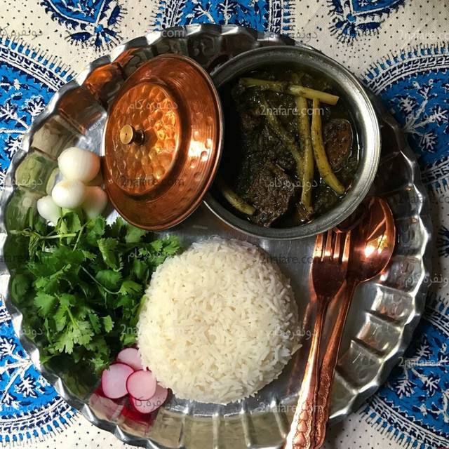 Acanthus stew (Khoreshte Kangar) by golzar