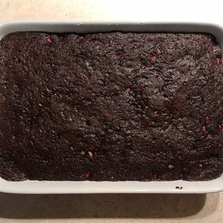 Bake the brownies in preheated oven for 10 to 15 minutes. Do not over cook to have a creamy and fudgy texture at the end.