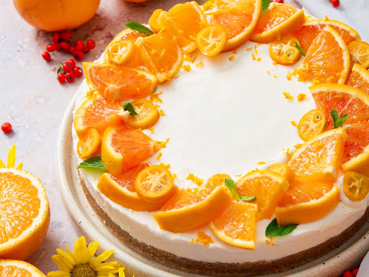No-Bake Orange Cheesecake Recipe