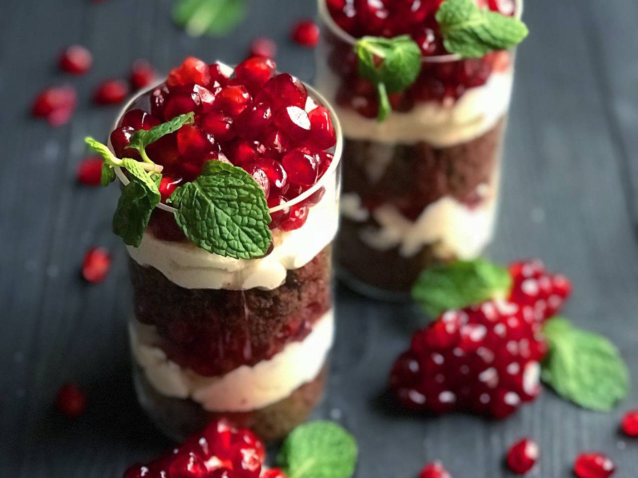 No-Bake Pomegranate Cheesecake Recipe