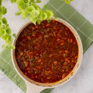 Add the beef stock and let it cook for 15 minutes on the heat.