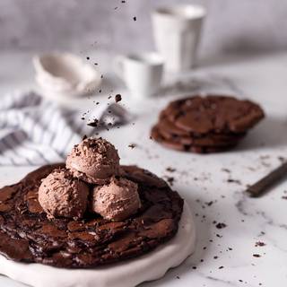 Chewy Crinkle Brownie Cookies Recipe
