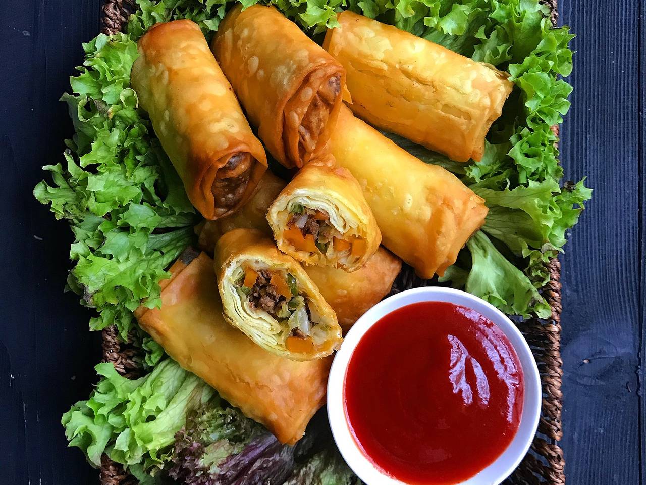 Beef Egg Rolls Recipe