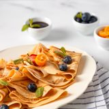 Easy Eggless Crepes Recipe
