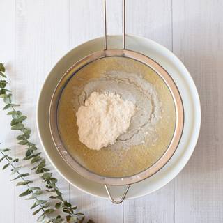 Sieve the flour twice and add it to the batter and whisk it well until your dough forms perfectly.