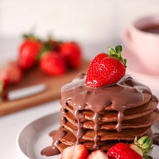 Fluffy Chocolate Pancake Recipe 