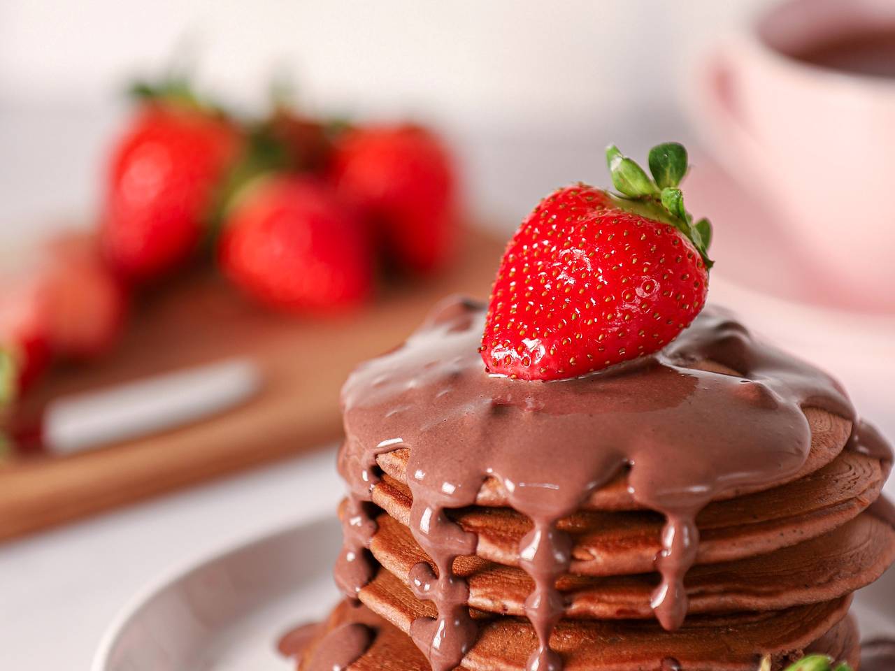 Fluffy Chocolate Pancake Recipe 