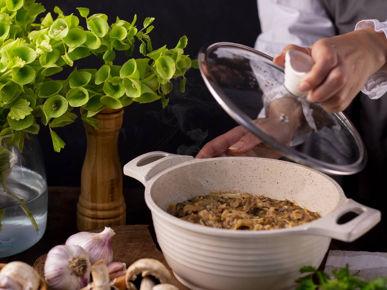 Ground Beef Stroganoff 