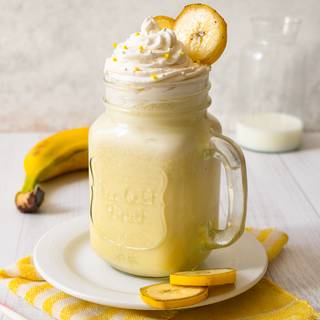 The Best Ever Banana Milkshake