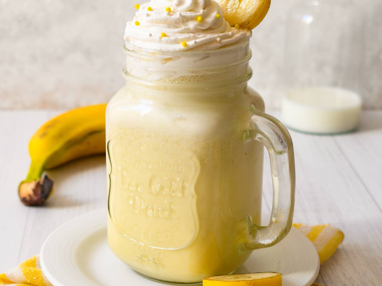 The Best Ever Banana Milkshake