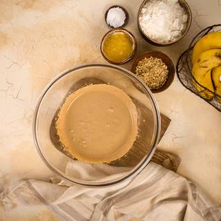 Whisk the batter until it looks the same as the picture.