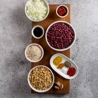 First, you need to cook the red beans in water to become soft. you can also use the canned.