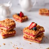 Strawberry Crumb Bars Recipe - Quick & Easy Dessert