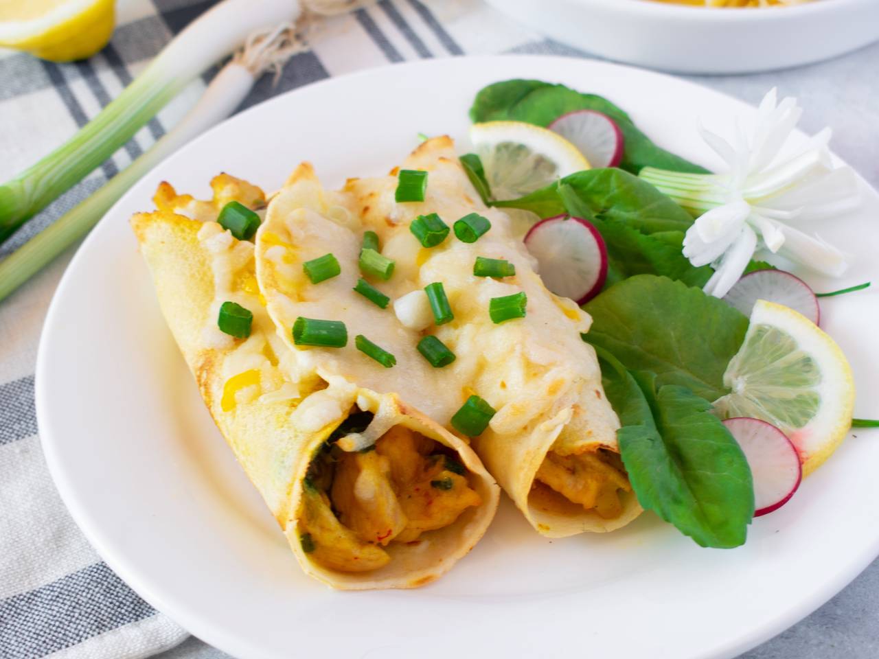 Chicken and Mushroom Crepe Recipe