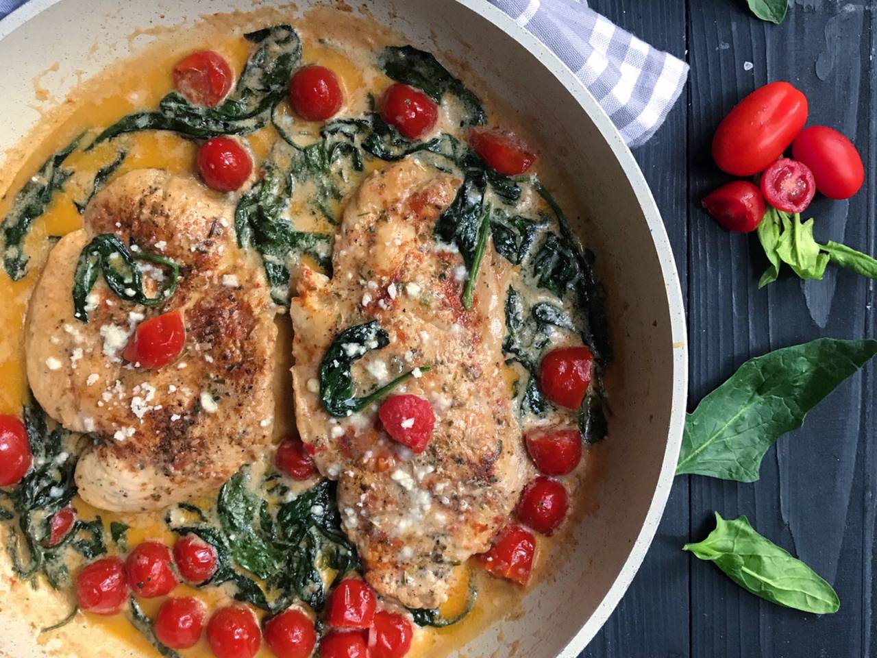 Keto Tuscan Chicken Recipe