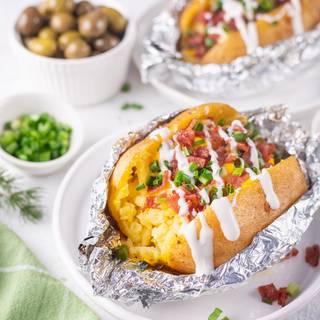 Baked Potatoes in Foil 