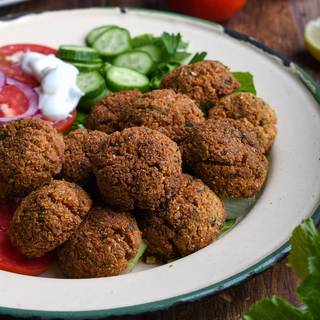 Crispy Baked Falafel Recipe