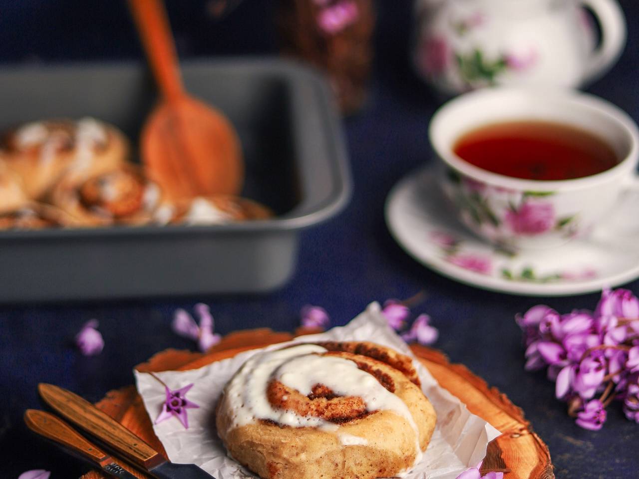 Cinnamon Rolls with Cream Cheese Icing