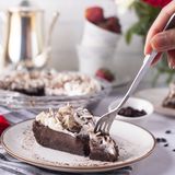 Chocolate Cream Pie with Oreo Crust