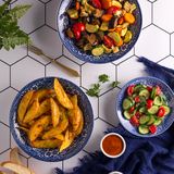 Oven Roasted Vegetables and Potatoes Recipe