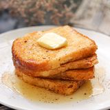 Yummy cinnamon French toast for breakfast