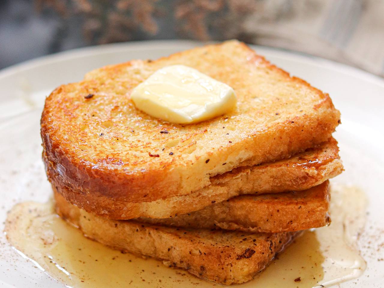 Yummy cinnamon French toast for breakfast
