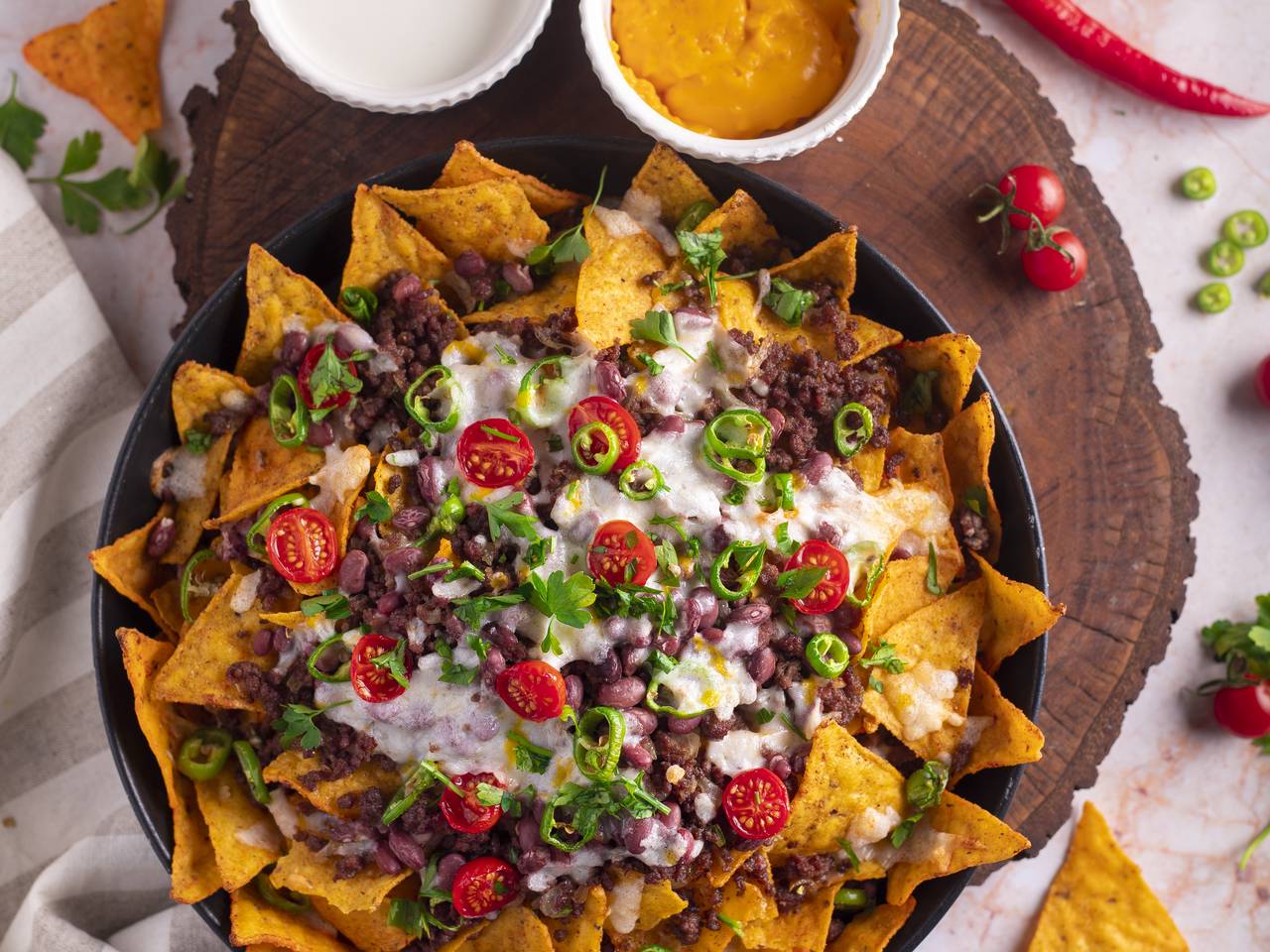  Easy Ground Beef Nachos Recipe