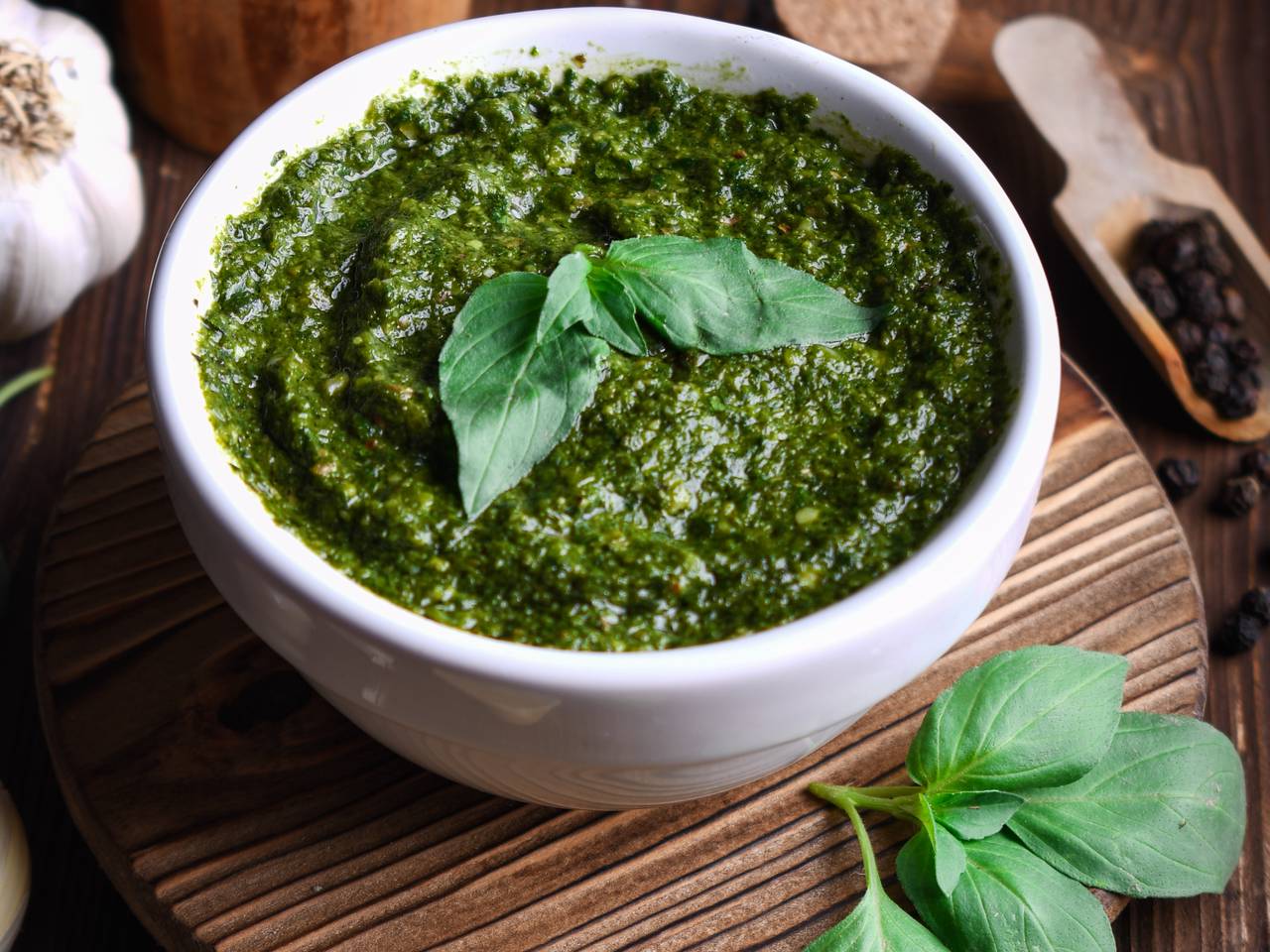 Basil Pesto Recipe with Lemon