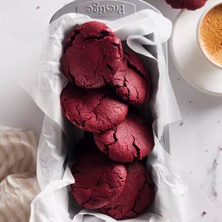 Red Velvet Crinkle Cookies Recipe