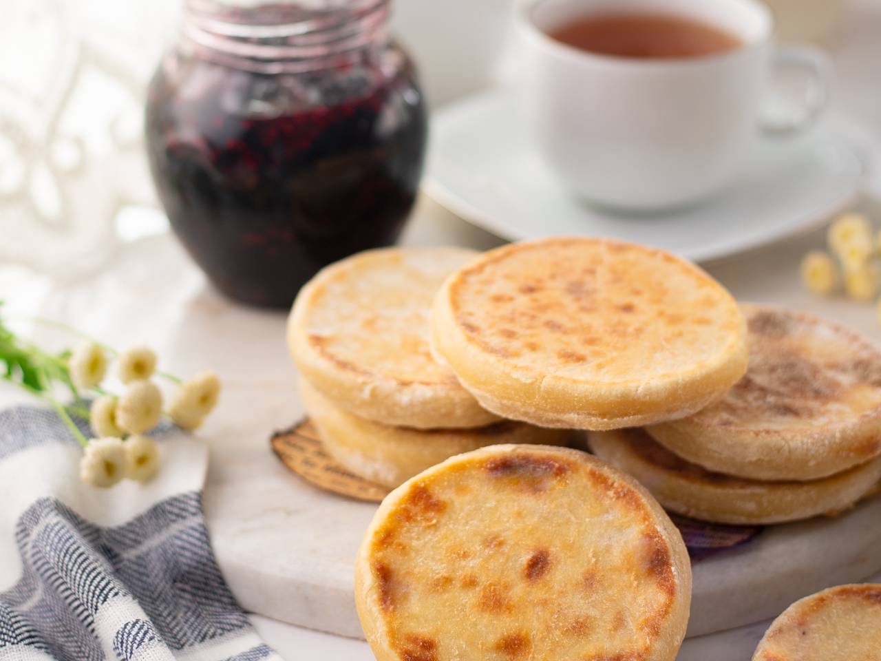 Homemade English Muffins Recipe