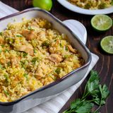 Cheesy Chicken and Rice Casserole