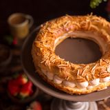 Paris-Brest With Caramel Whipped Cream
