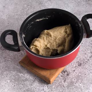 Let your dough cool down for about ten minutes.