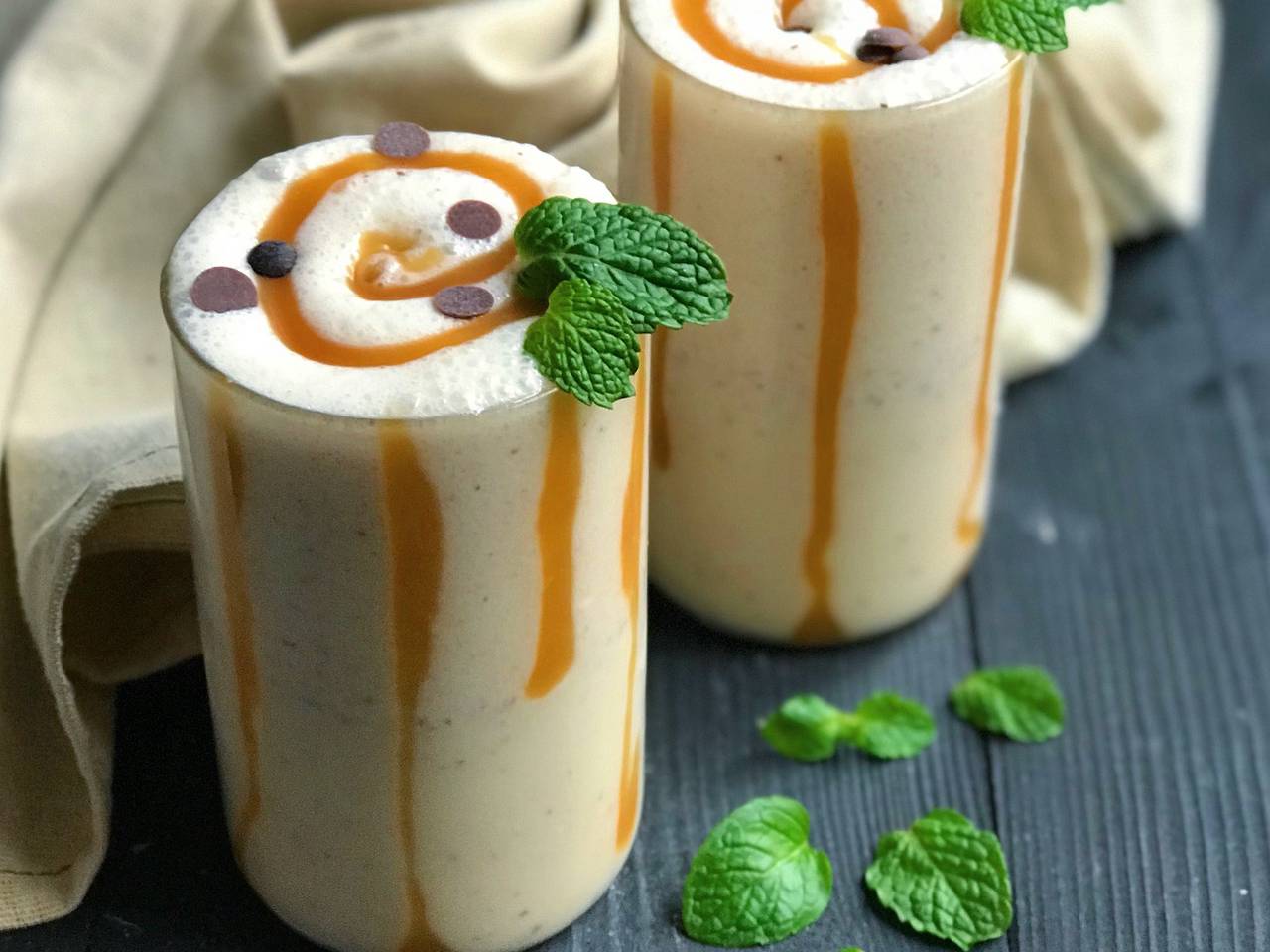 Easy Caramel Milkshake Recipe