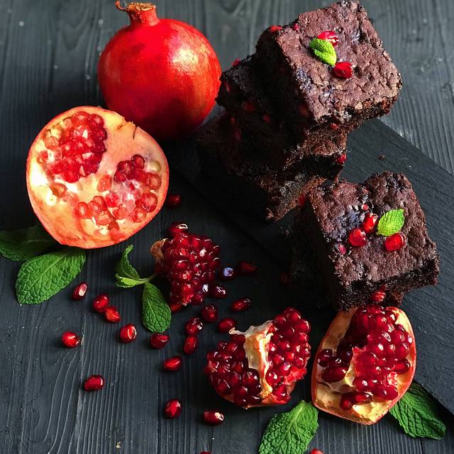 Pomegranate Brownies Recipe by golzar
