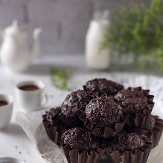 Double Chocolate Banana Muffins Recipe